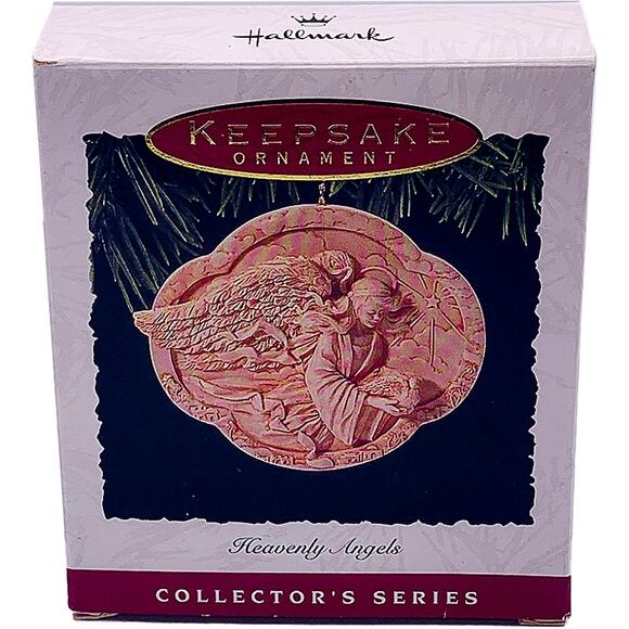 1993 Hallmark Keepsake Heavenly Angels #3 Collector's Series Christmas Ornament - Picture 4 of 5